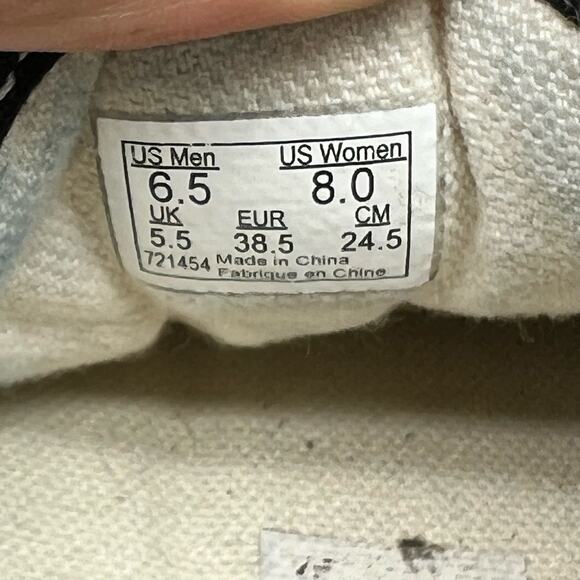 Vans Shoes Womens 8 Platform Check Lace Low Pink White Black Skate Sneaker - Picture 8 of 8